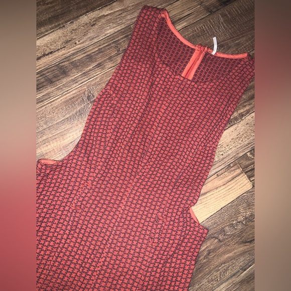 Chic Red plaid Free People Mod Mini Romper in Red / belt loops fall boho revolve - Picture 5 of 10